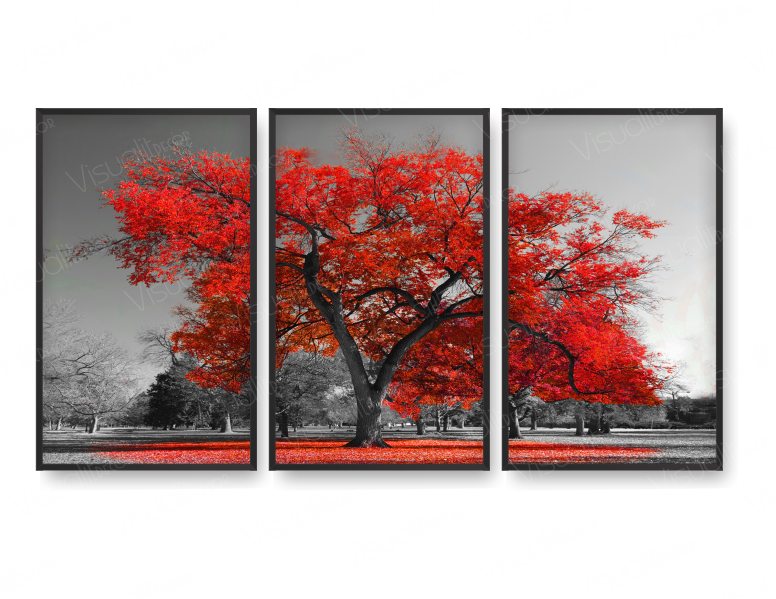 QUADRO ARVORE DA VIDA VERMELHA CODIGO135.png